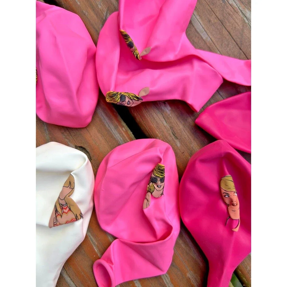 Taylor Swift Birthday Party Supplies-Banner,Tablecloth,Balloons, Toppers, Plates